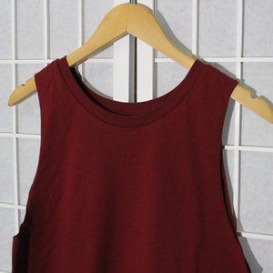 Women's Maroon Tank Top (SUG11)